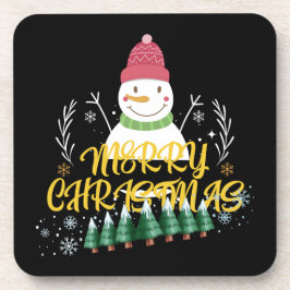 Fun gefüllt Weihnachtsdesign Getränkeuntersetzer