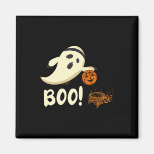 Fun Ghost Player Boo Bysketbyll Halloween-Kostüm Magnet