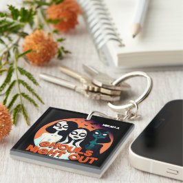 Fun Ghouls Night Out Schlüsselanhänger