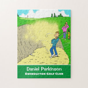 Fun Gift for a Golfer Golf Player Stuck in Bunker