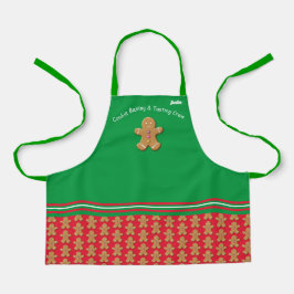 Fun Gingerbread Holiday Schürze