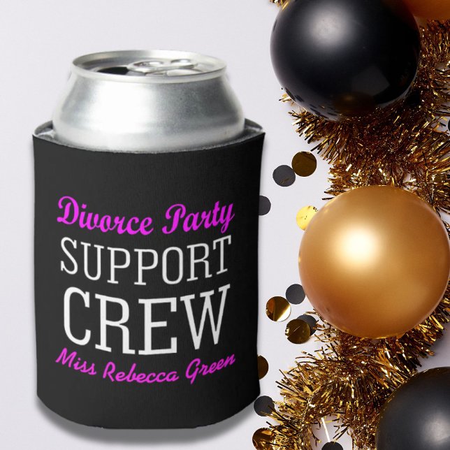 Fun Girls Night Out Crew Scheidung Party Dosenkühler (Fun Girls Night Out support crew Divorce Party Can Cooler)