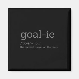Fun Goalie Goalkeeper Definition Fußball Hockey Pl Magnet