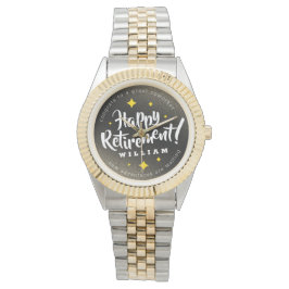 Fun Gold Glitzer Stars Rente Neue Abenteuer Armbanduhr