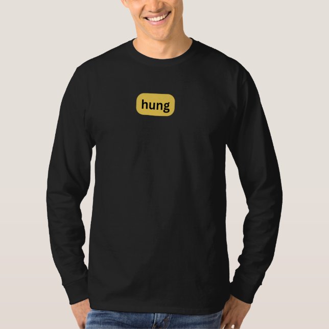 Fun Graphic hung T-Shirt (Vorderseite)