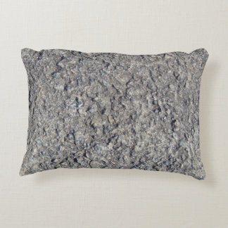 Fun graue Imitate aus grobem Beton Zierkissen