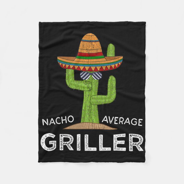 Fun Grillen Grill Lover Spaß Griller Sprichwort Fu Fleecedecke (Vorderseite)
