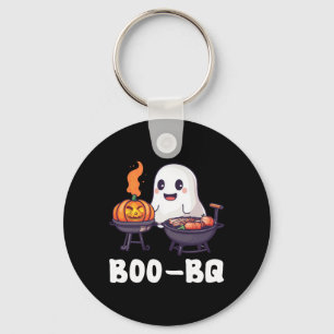 Fun Grillen Rbecue Boo Ghost Halloween Matching Co Schlüsselanhänger