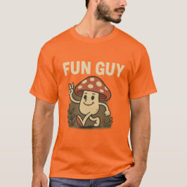 „Fun Guy“-Pilz-T-Shirt – Süßes Cartoon-Pun-Shirt T-Shirt