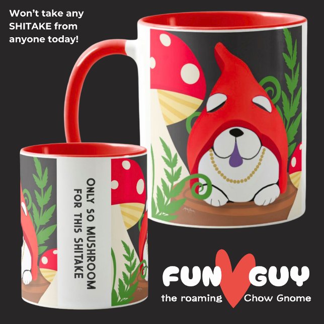 FUN GUY the chow gnome Mug Tasse (Von Creator hochgeladen)