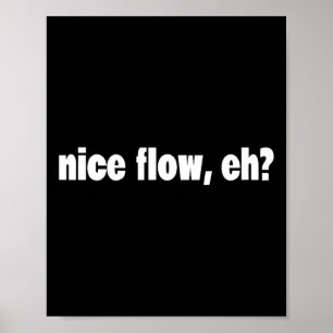 Fun Hair Meme - Sport - Hockey Hair - Flow Poster