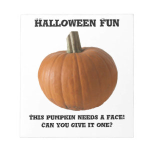 Fun Halloween Activity Pad Notizblock