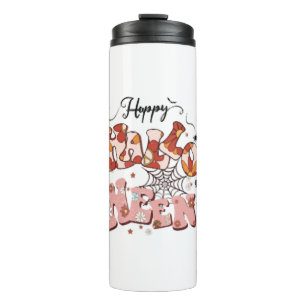 Fun Halloween Designs Happy Halloween Retro Thermosbecher