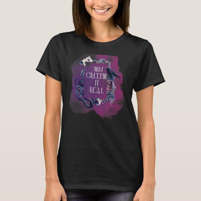 FUN HALLOWEEN, EINFACH EINFACH ES WIRKLICH, FRAUEN T-Shirt (Vorderseite)