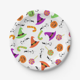 Fun Halloween Gemustert Paper Teller