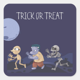 Fun Halloween Goblins Trick-oder-Leckerei Sticker
