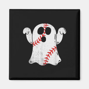 Fun Halloween Kostüm Baseball Ghost Baseball Liebe Magnet