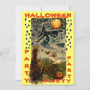 FUN HALLOWEEN-PARTY INVITATION ~ EZ TO CUSTOMIZE! EINLADUNG
