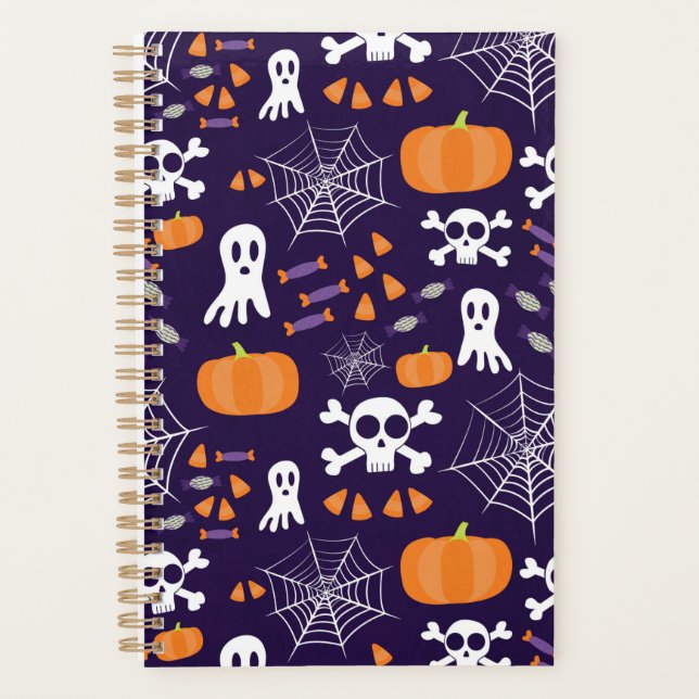 Fun Halloween Pattern Planer (Vorderseite)