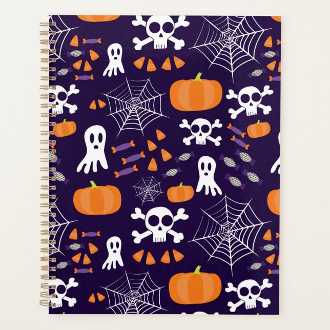 Fun Halloween Pattern Planer (Vorderseite)