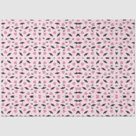 Fun Halloween Pumpkins und Bat Pattern Seidenpapier