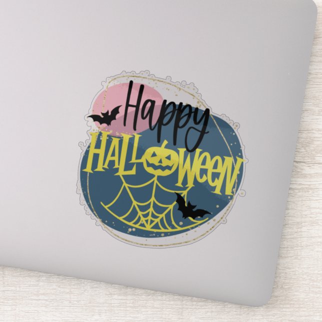 Fun Halloween Zitat Sticker (Detail)