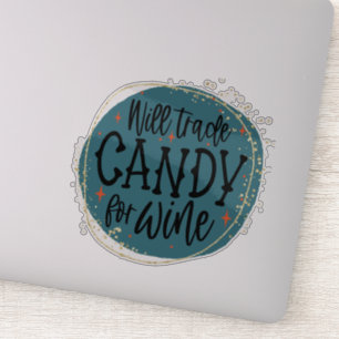 Fun Halloween Zitat Sticker