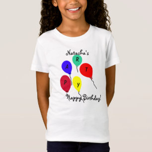 Fun Happy Birthday Balloons T - Shirt