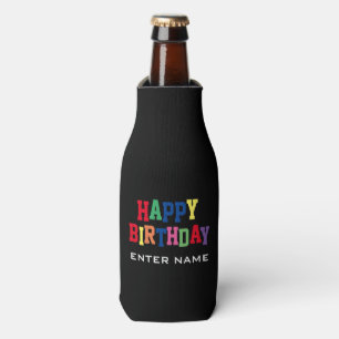 Fun Happy Birthday Personalisiert Flaschenkühler