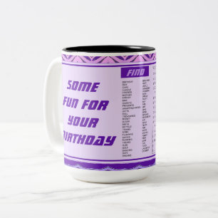 Fun Happy Birthday Tasse