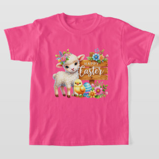 Fun Happy Easter lamb T-Shirt