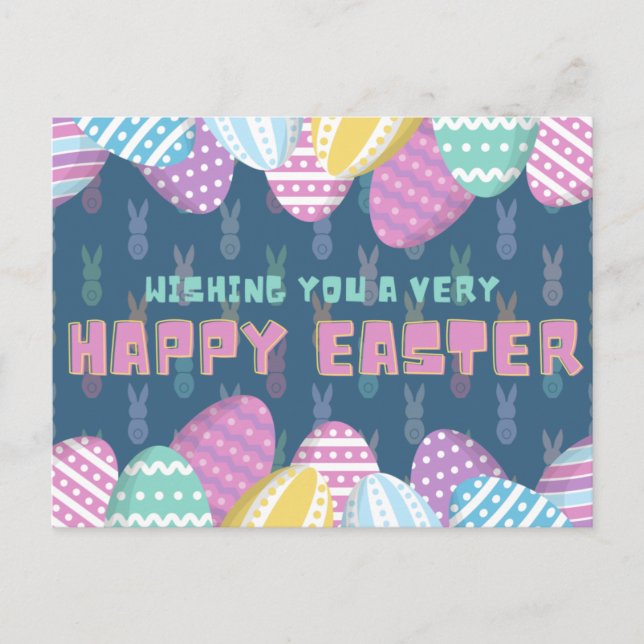 Fun Happy Oaster Postcard Postkarte (Vorderseite)