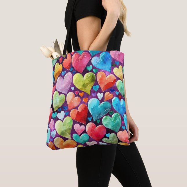 Fun Heart Pattern Tasche (Von Nahem)