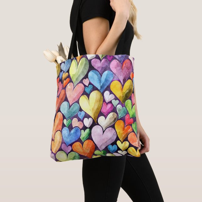 Fun Heart Pattern Tasche (Von Nahem)