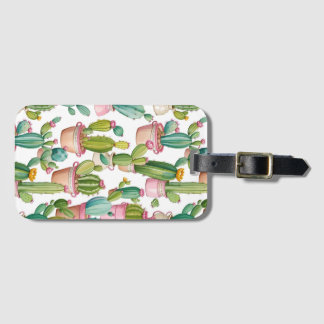 Fun helle Kakteen Gepäckanhänger