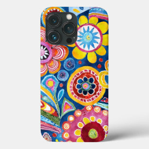 Fun Hippie Blume Gemustert Case-Mate iPhone Hülle