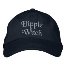 Fun Hippie Hexe Zitat Pink Schwarz