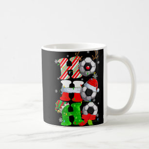 Fun Ho Ho Weihnachten Fußball Fußball Santa Reind Kaffeetasse