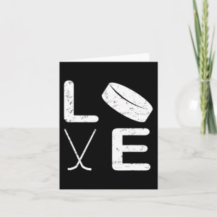 Fun Hockey Design für Kinder Männer Eishockey Pl Karte