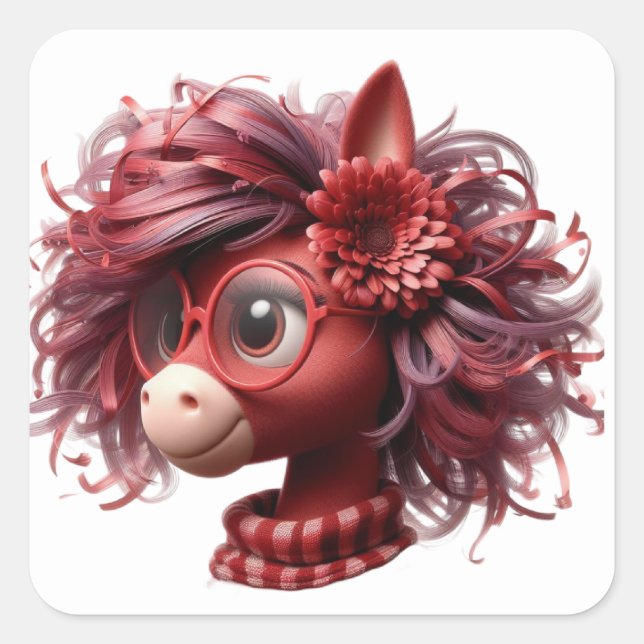 Fun Horse Stickers (Vorderseite)