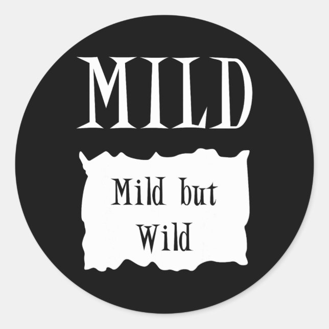 Fun Hot Taco Sauce Gruppe Halloween Kostüm Milde B Runder Aufkleber (Vorderseite)