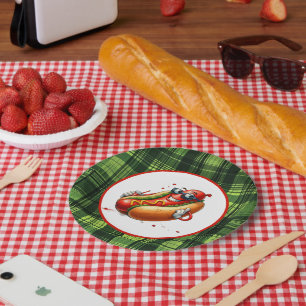 Fun Hotdog Liebhaber Party Pappteller