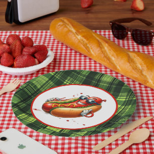 Fun Hotdog Liebhaber Party Pappteller