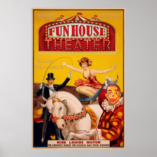 Fun House Theater Poster