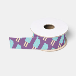 Fun Ice Cream Pop Sprinkles Lila Party Ripsband