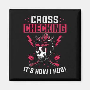 Fun Ice Hockey Eishockey Lover Coach Magnet