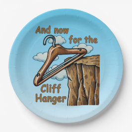 Fun Image of Cliff Hanger with Playful Wordplay Pappteller