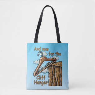 Fun Image of Cliff Hanger with Playful Wordplay Tasche