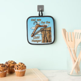 Fun Image of Cliff Hanger with Playful Wordplay Topflappen