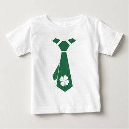 Fun Imitate Kleeblatt Krawatte St.Patrick's Day Baby T-shirt